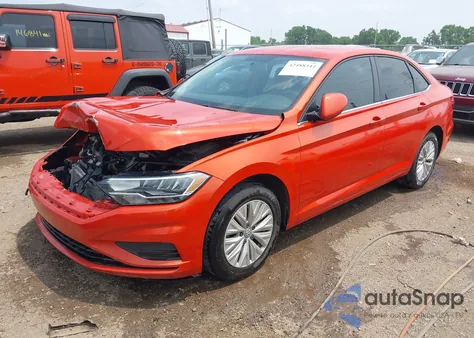 2019 Volkswagen Jetta 1.4T S z USA, uszkodzony, nr VIN 3VWN57BU7KM163662